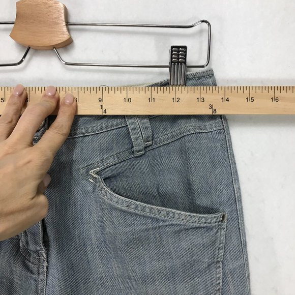 Donoratico by Ding Yong Jeans Womens Small 27 Straight Leg Light Wash RARE - Picture 13 of 15